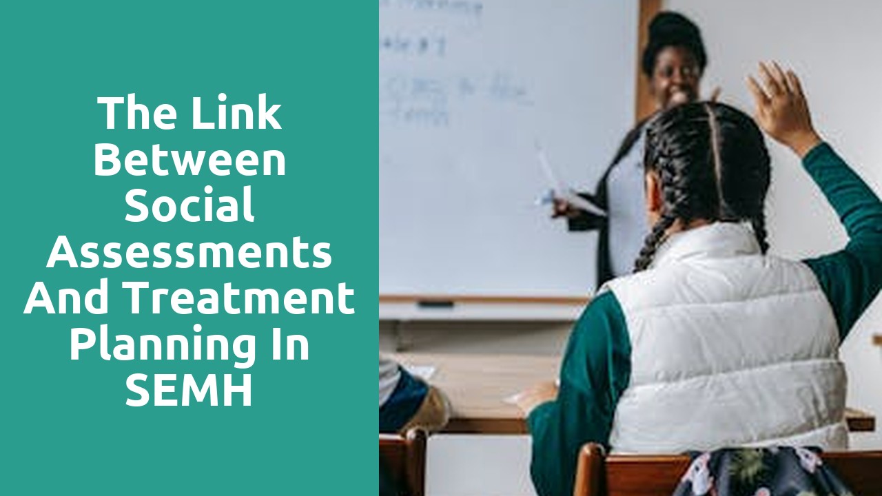 The Link Between Social Assessments and Treatment Planning in SEMH